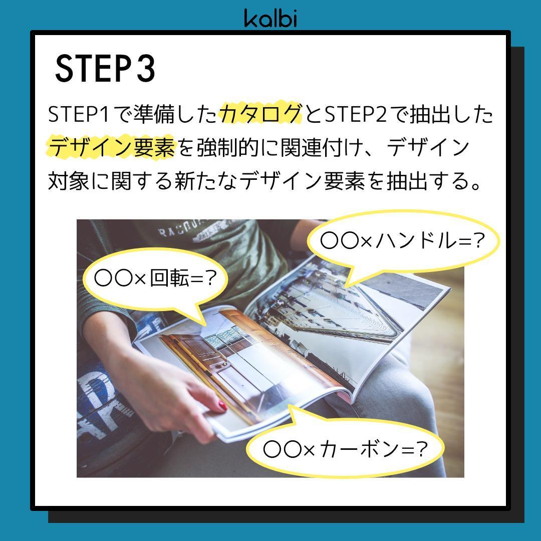 カタログ法 - ステップ4