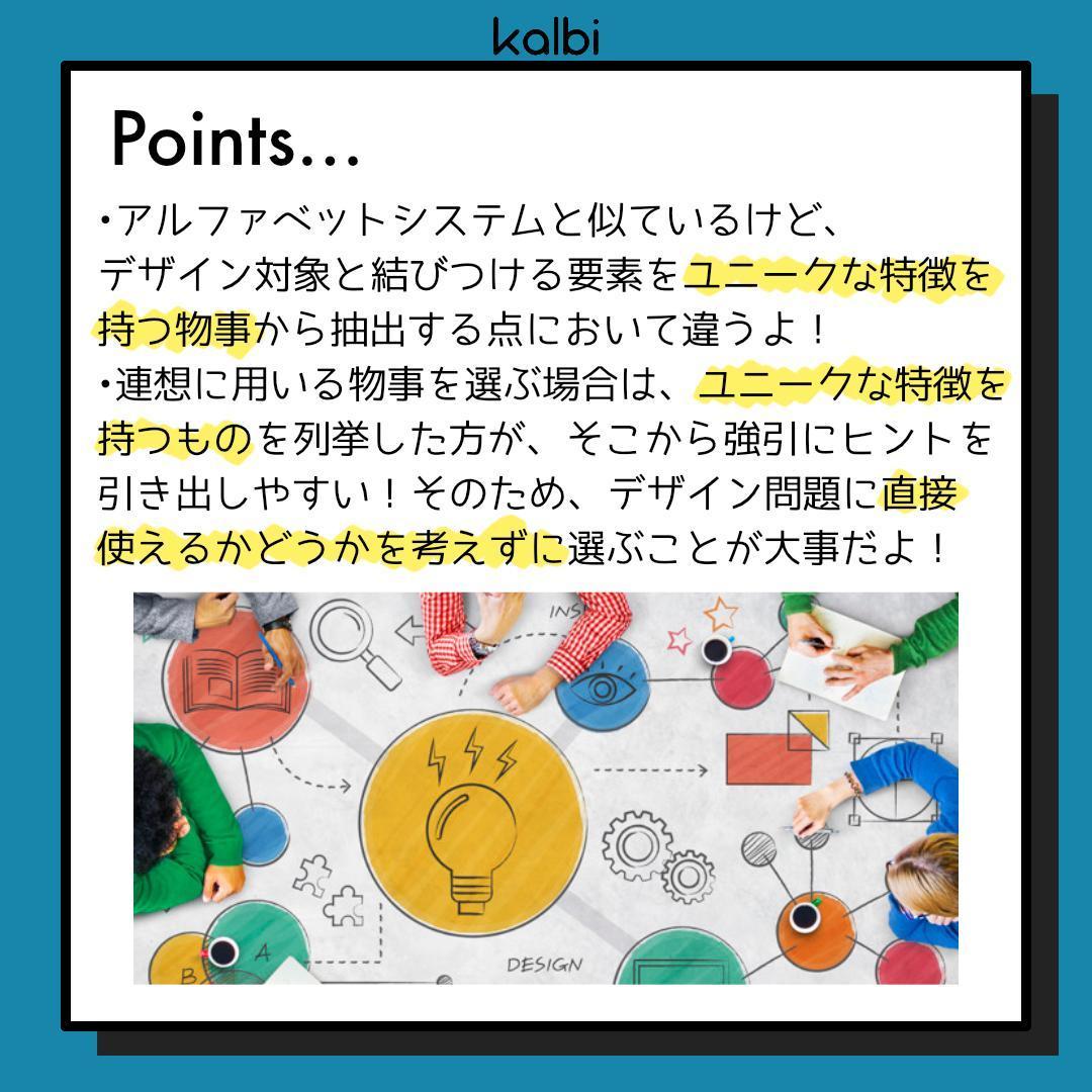 焦点法 - ポイント