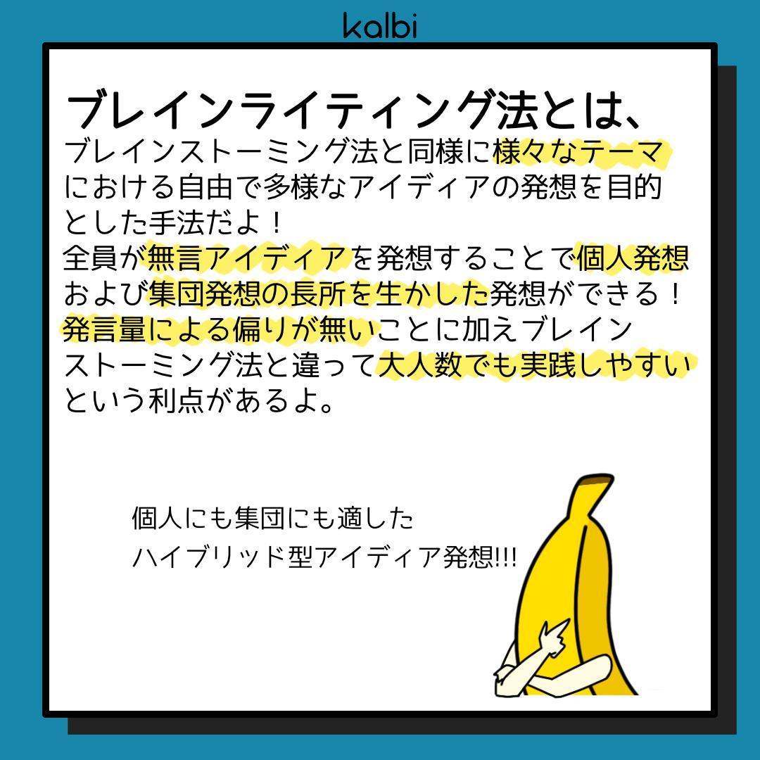 ブレインライティング法 - 概要