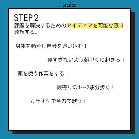 Do It法 - ステップ3